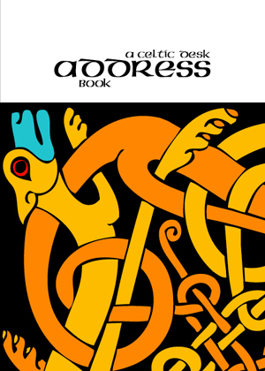 A Celtic Desk Address Book